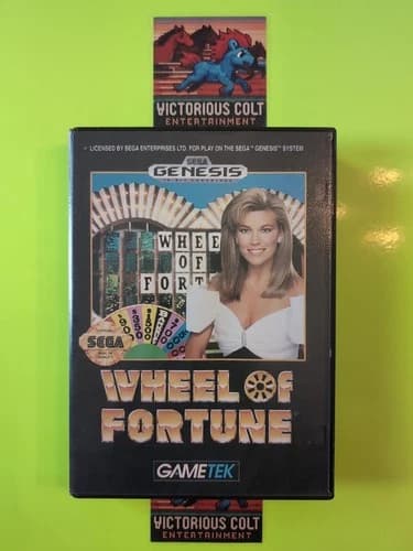Wheel of Fortune (Sega Genesis, 1992) CIB