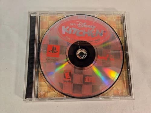 My Disney Kitchen Sony PlayStation 1 PS1 Video Game Disk Only; Tested & Works!