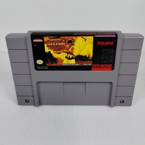 Samurai Shodown (SNES Super Nintendo) Cart Only | Tested | Free Shipping