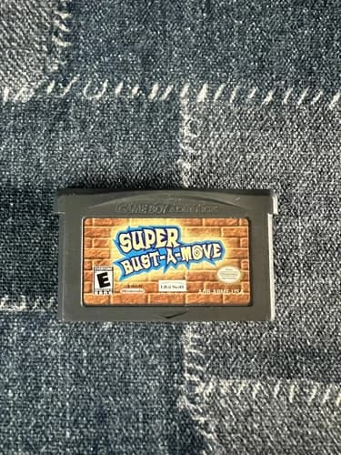 Super Bust-A-Move Nintendo Game Boy Advance GameBoy GBA Great Shape
