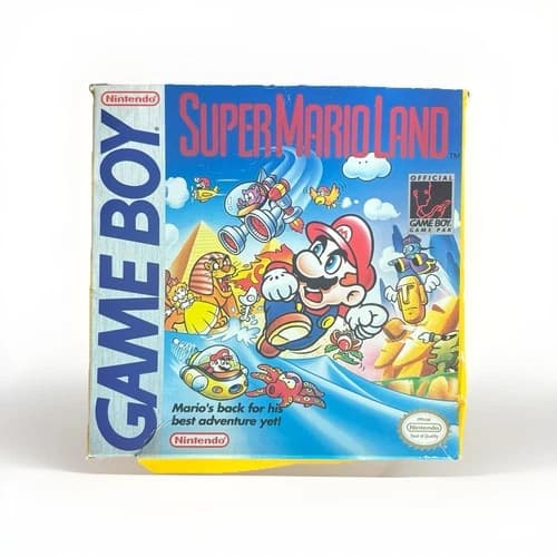 Nintendo Super Mario Land Game Boy 1989 CIB w/ Box, Manual, Case, TESTED WORKS