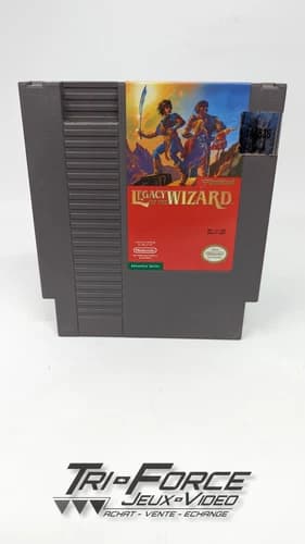 Legacy of the Wizard Nintendo NES Authentic Cart tested & works, free shipping