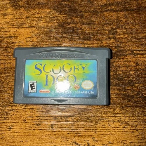 Scooby Doo GBA (Nintendo Game Boy Advance) - Authentic - Tested