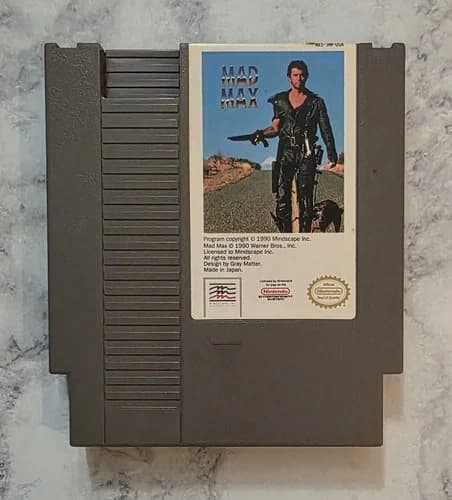 Mad Max (Nintendo Entertainment System, NES) Authentic & Tested Cartridge