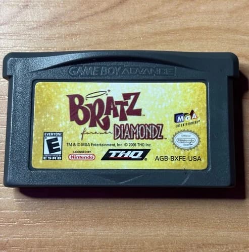 Bratz: Forever Diamondz (Game Boy Advance) Cart Only Tested and Working