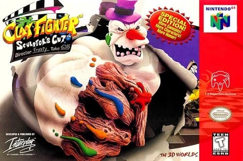 CLAYFIGHTER SCULPTORS CUT - Nintendo 64 N64 - Game Only