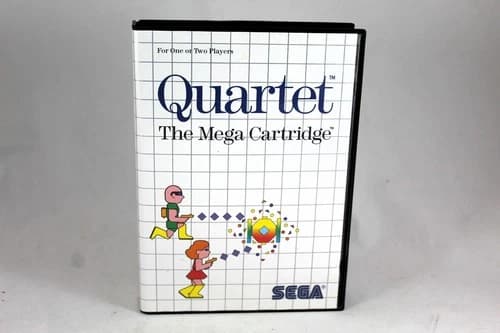 Sega Master System Quartet Complete in Box CIB Tested