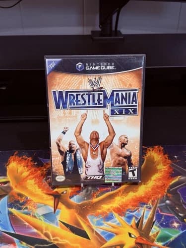 WWE Wrestlemania XIX (Nintendo GameCube, 2003) CIB Complete Tested - Free Ship!