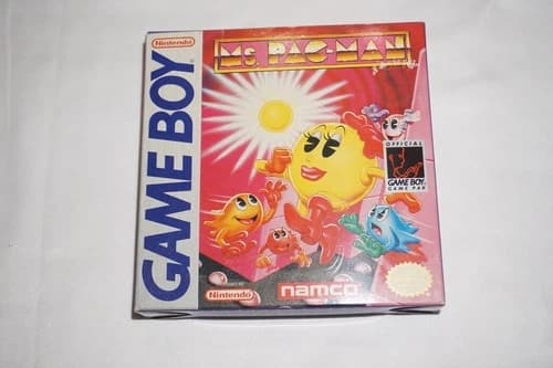 Ms Pac Man (Nintendo Game Boy Gameboy) Complete in Box w/ Reg CIB