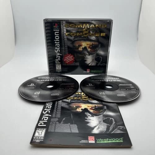 Command And Conquer | Ps1 Playstation One Game | Complete Cib | Tested