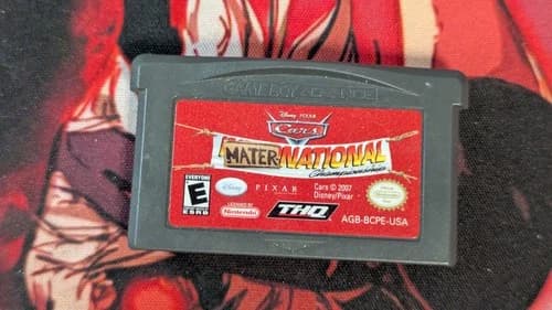 Disney Cars Mater National Championship Gameboy Advance GBA Cart Only Tested