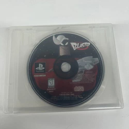 Blasto (Sony PlayStation 1, 1998) PS1 Disc Only -- TESTED & Working
