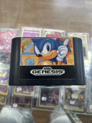 Sonic The Hedgehog - Retail Version (SEGA Genesis) - CARTRIDGE ONLY