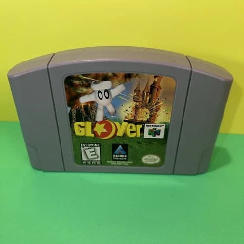 Nintendo 64 N64 - Glover - Tested & Working - Authentic