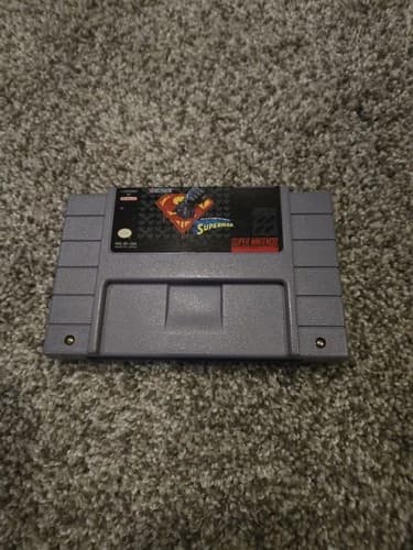 The Death And Return Of Superman SNES Super Nintendo...best game