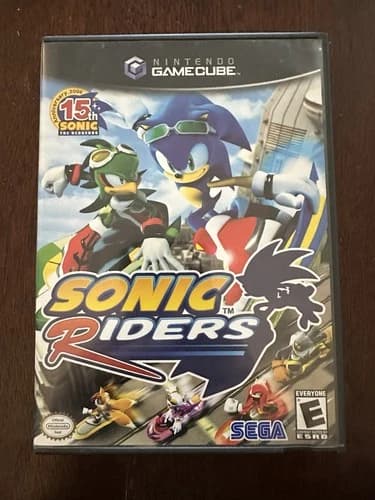 Sonic Riders (Nintendo GameCube, 2006) MANUAL CIB Complete