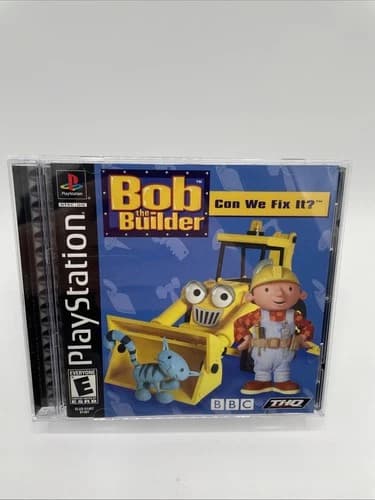 Bob the Builder: Can We Fix It PS1 PlayStation 1 Complete CIB