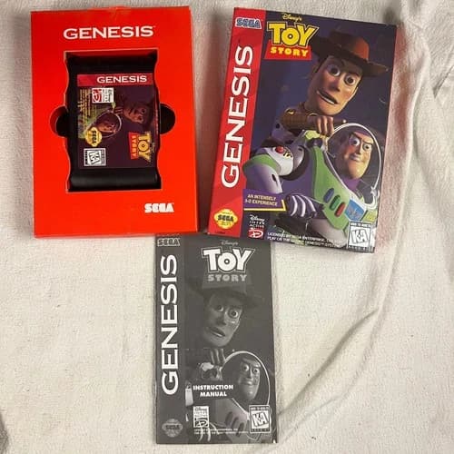 Disney's Toy Story (Sega Genesis, 1995) Complete In Box