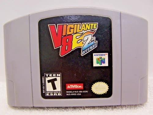 Vigilante 8: 2nd Offense - Nintendo 64 (N64) Mint condition Tested Works