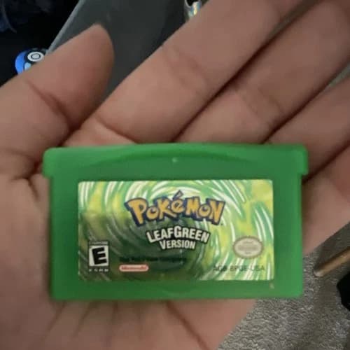 (AUTHENTIC) Pokemon LeafGreen Version for Game Boy Advance GBA NTSC-U/C E