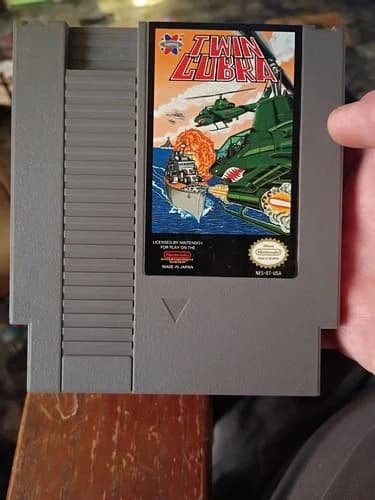 Twin Cobra (Nintendo Entertainment System, 1990) NES Cartridge Only TESTED