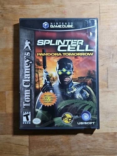 Tom Clancy's Splinter Cell: Pandora Tomorrow Nintendo GameCube CIB Tested
