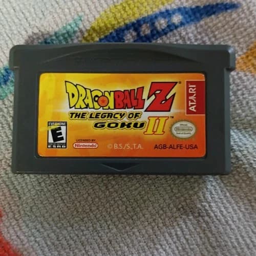Atari Dragon Ball Z: The Legacy of Goku II Nintendo Game Boy Advance Cartridge