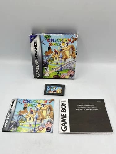 Chicken Shoot - Nintendo Game Boy Advance Complete In Box