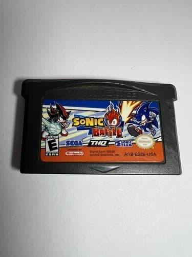 Sonic Battle (Nintendo GameBoy Advance, 2004) Cartridge Only *Tested*