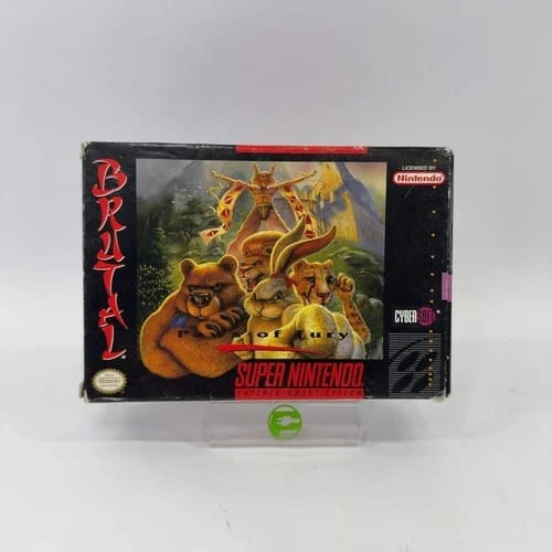 Brutal Paws of Fury (Super Nintendo SNES, 1994)