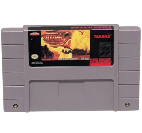 Samurai Shodown [SNES] (1993, SNK)