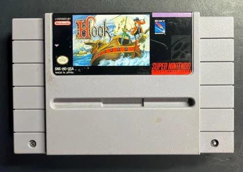 SNES Super Nintendo Hook 1991 Tested