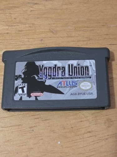 Yggdra Union: We'll Never Fight Alone (Nintendo GBA 2006) Authentic Tested