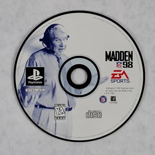 Madden NFL 98 - Loose Sony PS1 Playstation 1 Disc