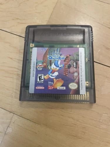 Donald Duck: Goin Quackers (Nintendo Gameboy Color, 2000) Cartridge Only