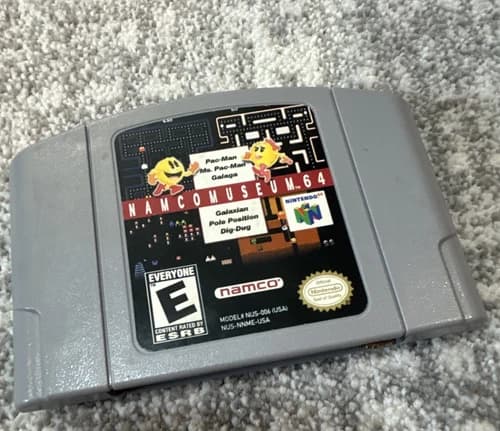Namco Namco Museum 64 for Nintendo 64 N64, E-Everyone, NTSC-U/C