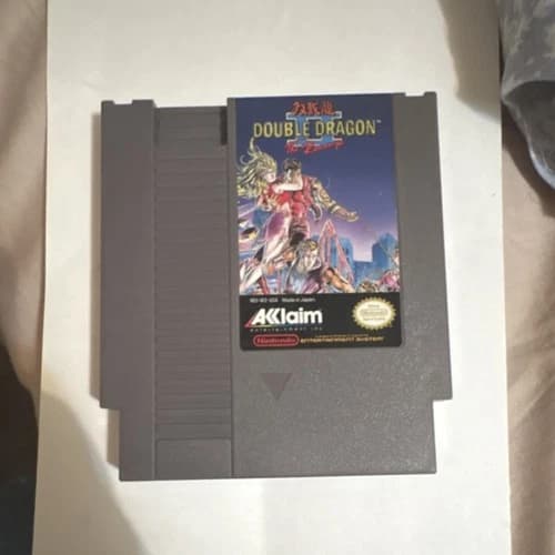Acclaim Double Dragon II: The Revenge Nintendo NES NTSC-U/C Game Cartridge