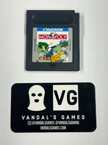 GBC - Monopoly Nintendo Gameboy Color Cart Only #111