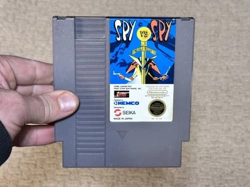 Spy vs. Spy MAD - Nintendo NES Game Cartridge - Authentic - Tested