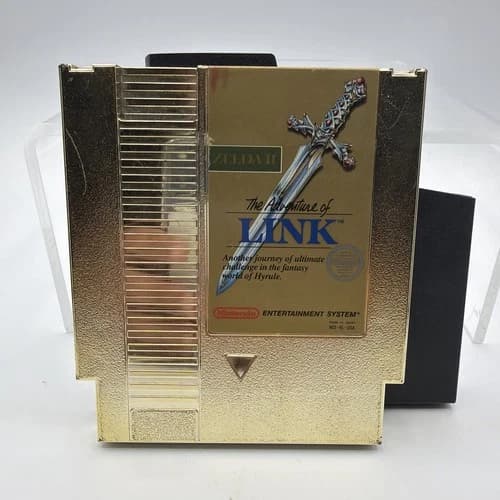 Zelda II 2: The Adventure of Link Gold (Nintendo) NES Tested