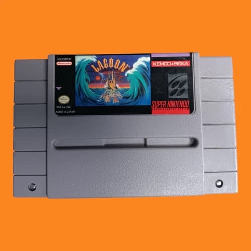 Lagoon (Super Nintendo Entertainment System, 1991) Loose