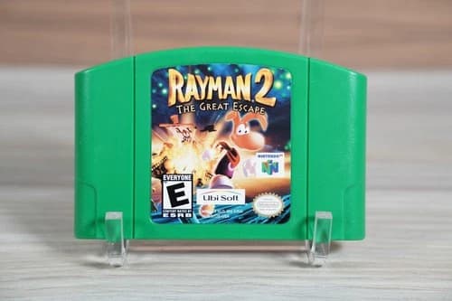 Rayman 2: The Great Escape (Nintendo N64, 1999) Authentic