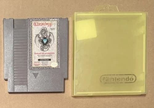 Wizardry: Knight of Diamonds - The Second Scenario (Nintendo NES) Tested Working