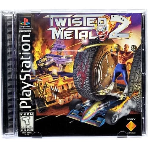 Twisted Metal 2 - Sony Playstation PS1 Tested 1Y Guarantee