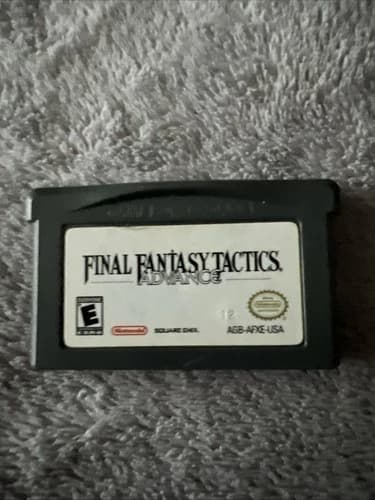 Final Fantasy Tactics Advance GBA Game Boy Advance Authentic