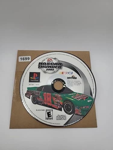 NASCAR Thunder 2002 (Sony PlayStation 1, PS1) DISC ONLY | NO TRACKING