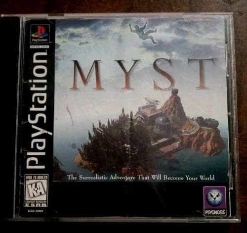 Myst Sony PlayStation 1 PS1 Game CIB Tested