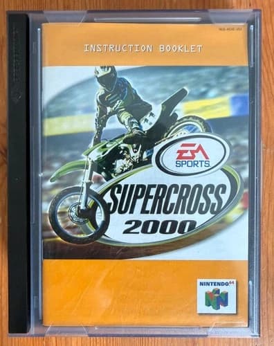 Supercross 2000 (Nintendo 64 N64) Complete - Jewel Case
