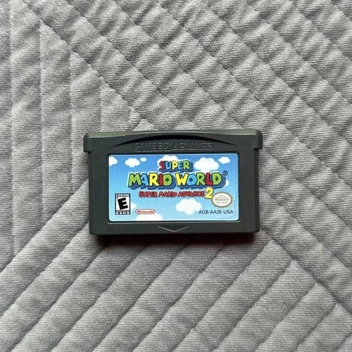 Super Mario World Super Mario Advance 2 - Game Boy Advance - Tested and Working!