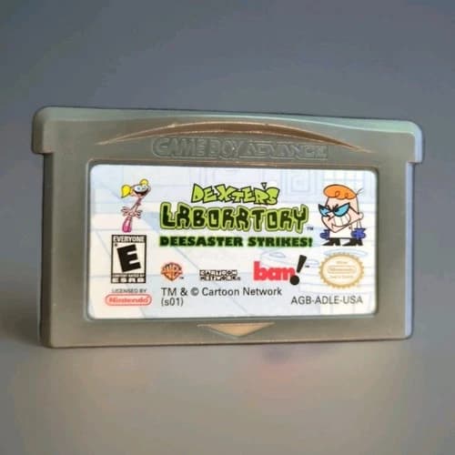 Nintendo GBA Game Boy Advance Dexter’s Laboratory Deesaster Strikes!